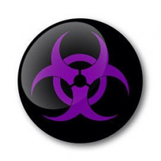 Biohazard Gel Wheel Centre Badge