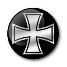 Iron Cross Gel Wheel Centre Badge