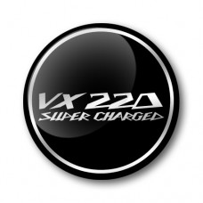 VX220 SUPERCHARGED Gel Wheel Centre Badge