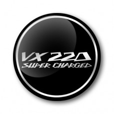 VX220 SUPERCHARGED Gel Wheel Centre Badge
