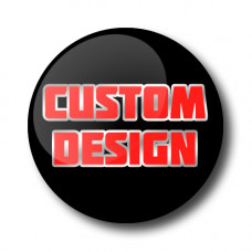 Custom Design Gel Wheel Centre Badge with Inlay & Outline