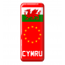 3D Domed Gel Resin GB ENG SCOTLAND WALES CYMRU Number Plate Sticker Decal Badge with Flag EU Euro Stars Wholesale