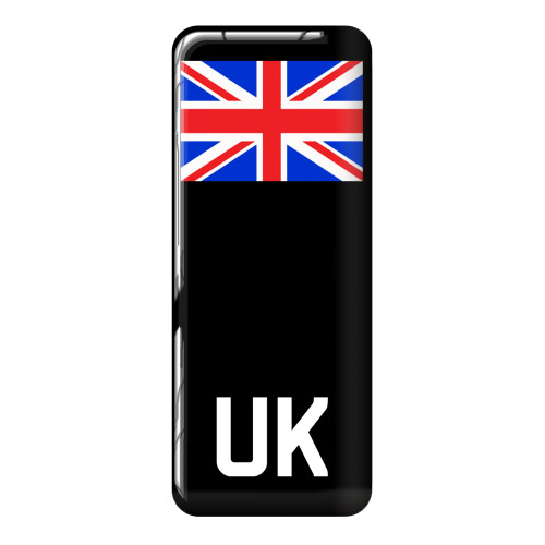 2x 3D Gel UK Number Plate Side Badges ( Iraq flag ) – PLATES MAKER LTD